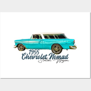 1955 Chevrolet Nomad Station Wagon Posters and Art